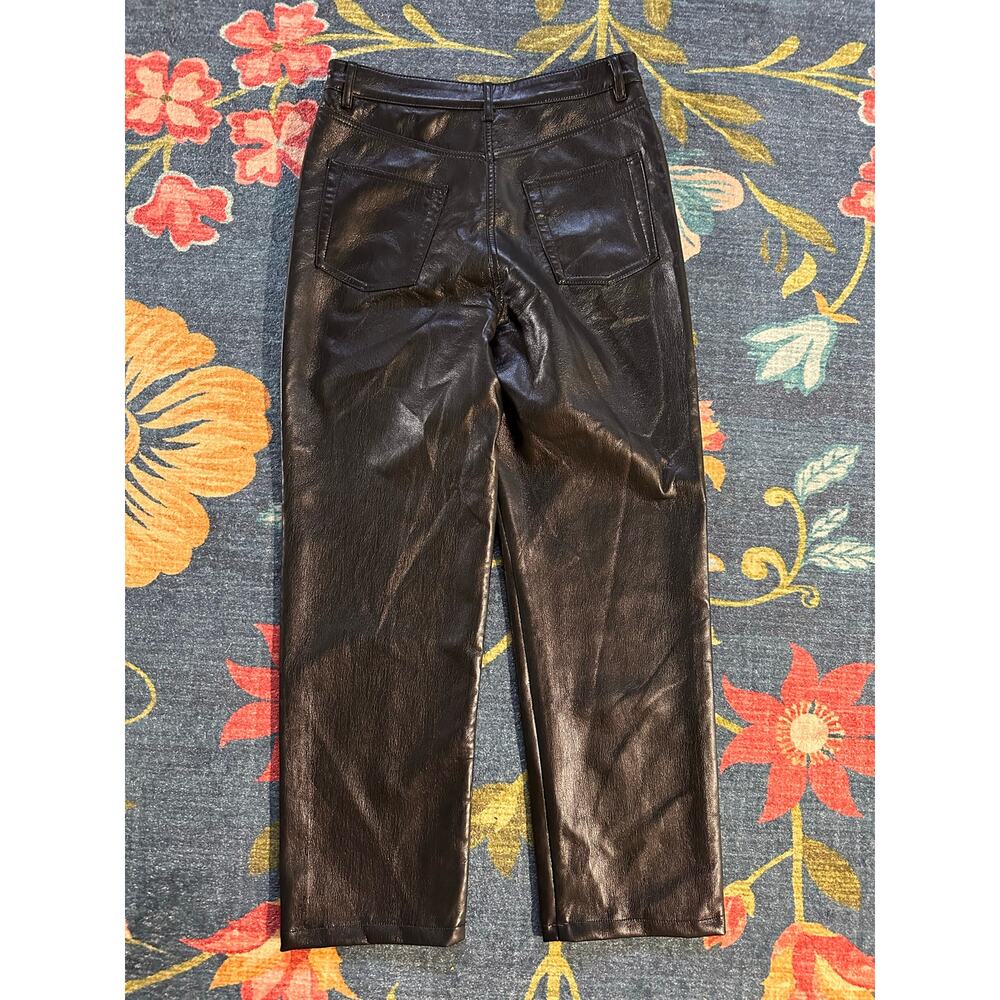 Aritiza Wilfred Melina Vegan Leather Pants Size 6 - Picture 6 of 8